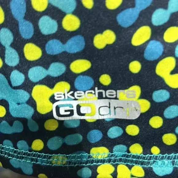 Skechers Go Dry Athletic performance racerback,stretch,patterned tank top - Picture 7 of 8